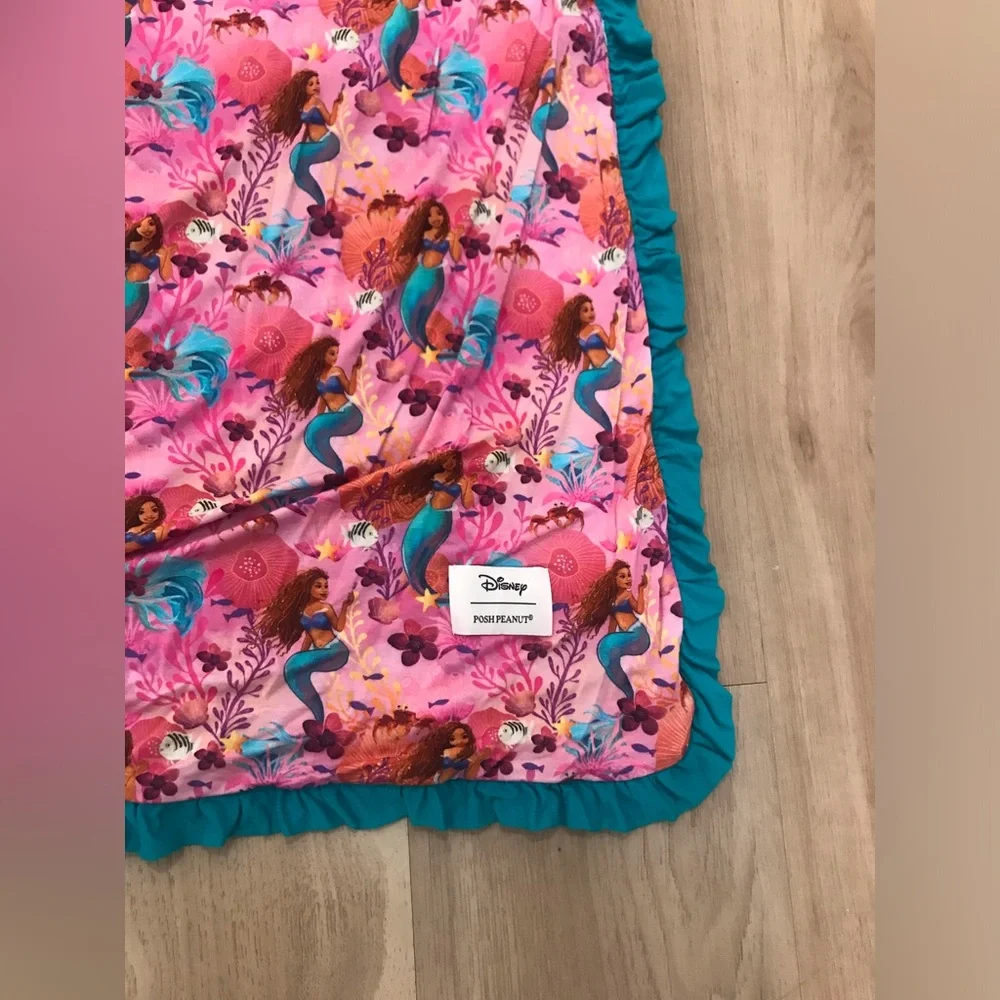 Posh Peanut Disney's The Little Mermaid Ariel & Beach Buddies Ruffled Patoo - Picture 5 of 12